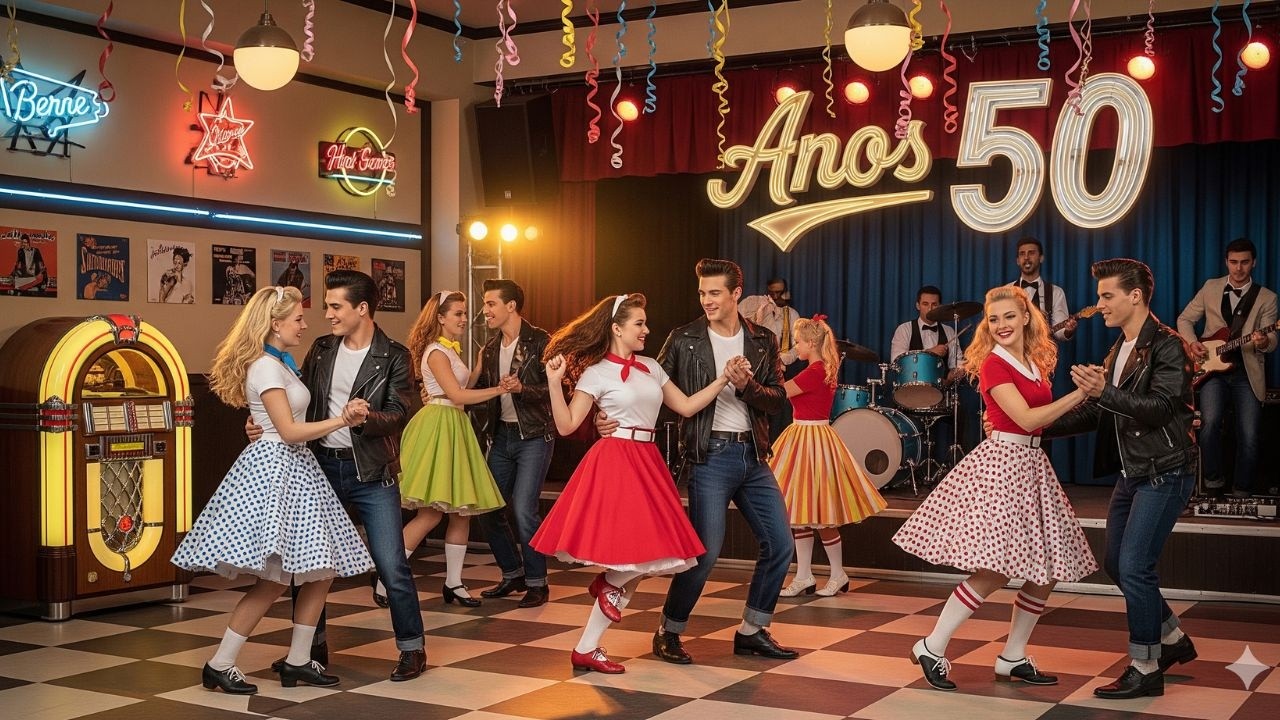 Revivendo Anos 50 - O In&iacute;cio do Rock