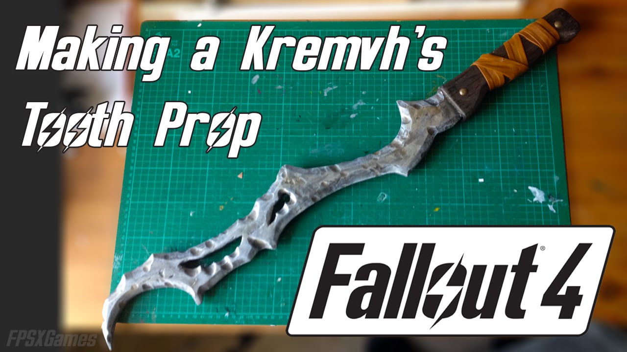 Making a Kremvh's Tooth Prop from Fallout 4