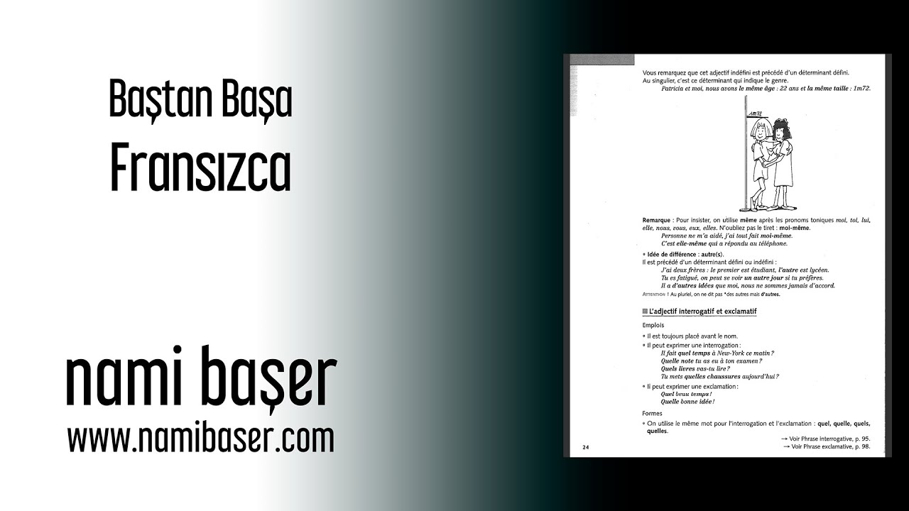 Baştan Başa Fransızca