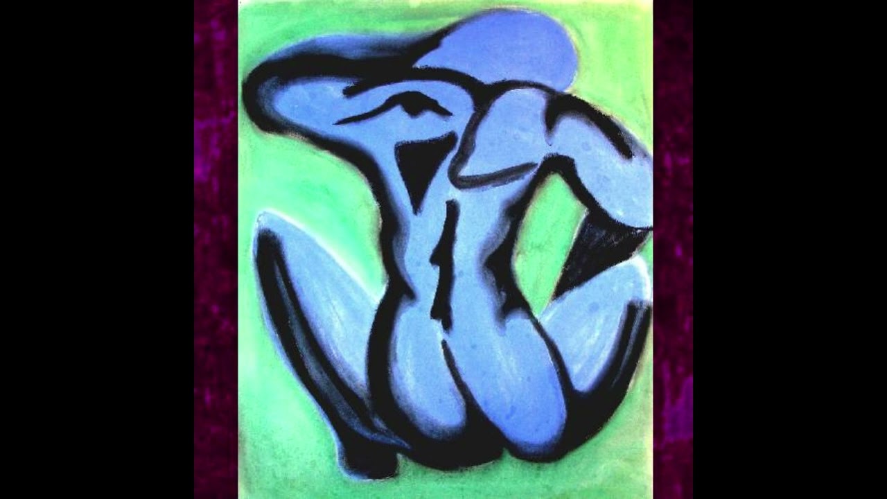 Blue Man in Greif by Mark P  Bromley artist author