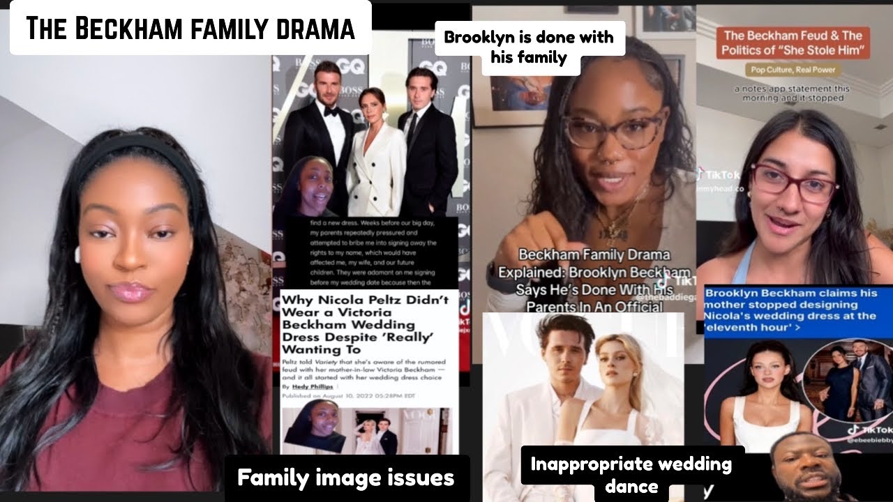 People react to the Beckham’s family drama 