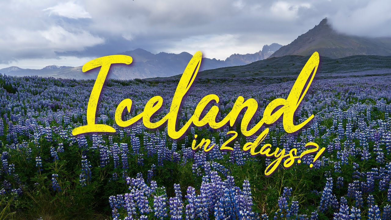 ICELAND || A 2 Day Trip in the Land of Fire and Ice
