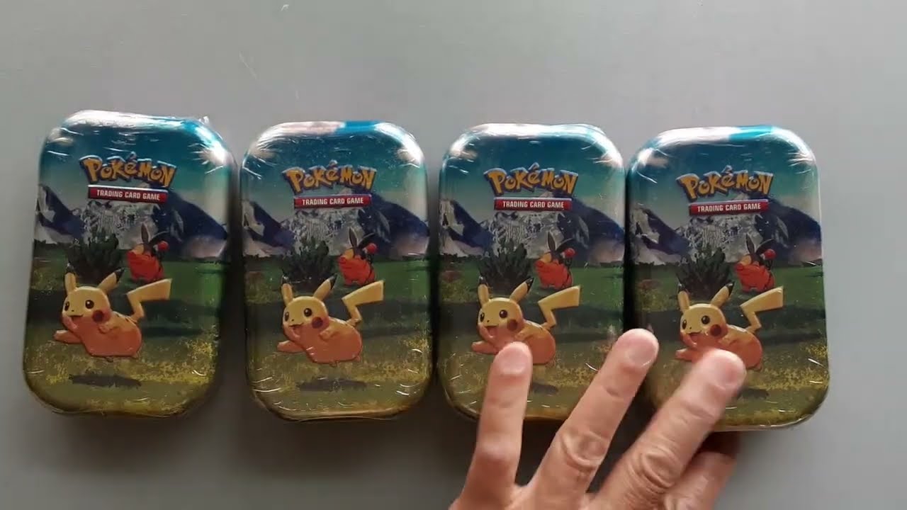 PULLED MEGA DRAGONITE EX ATTACK RARE PLUS 2 IR & 2 DOUBLE RARE CARDS! NEW ASCENDED HEROES MINI TIN🔥🔥