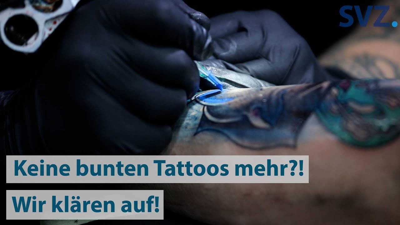 Alle Tattoo-Farben ab Januar verboten? Das steckt hinter der REACH-Verordnung der EU