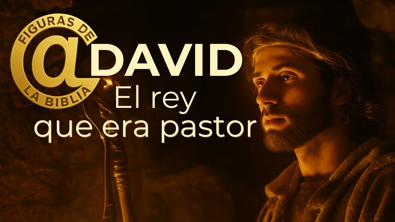 La vida de David, el rey que era pastor.