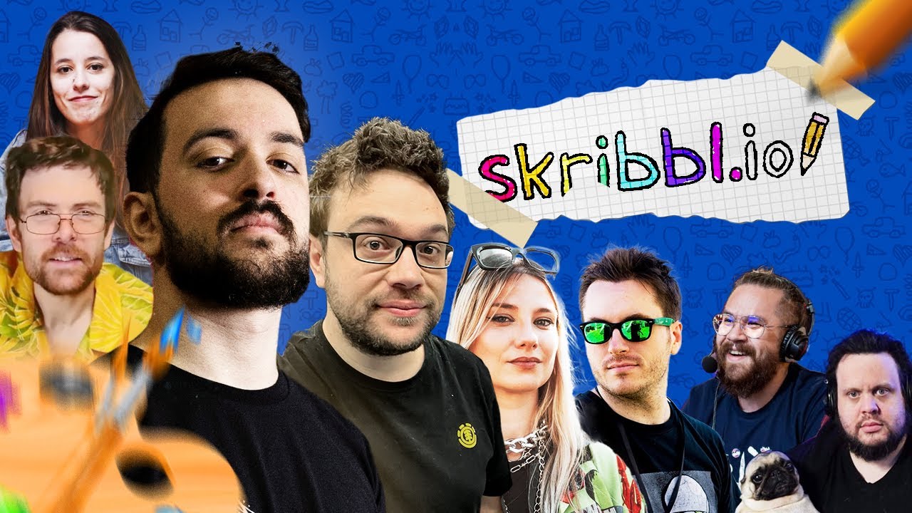 Soirée du lundi sur Scribble avec Zerator, JDG, Florence, Baghera, Antoine, Mynthos & MV