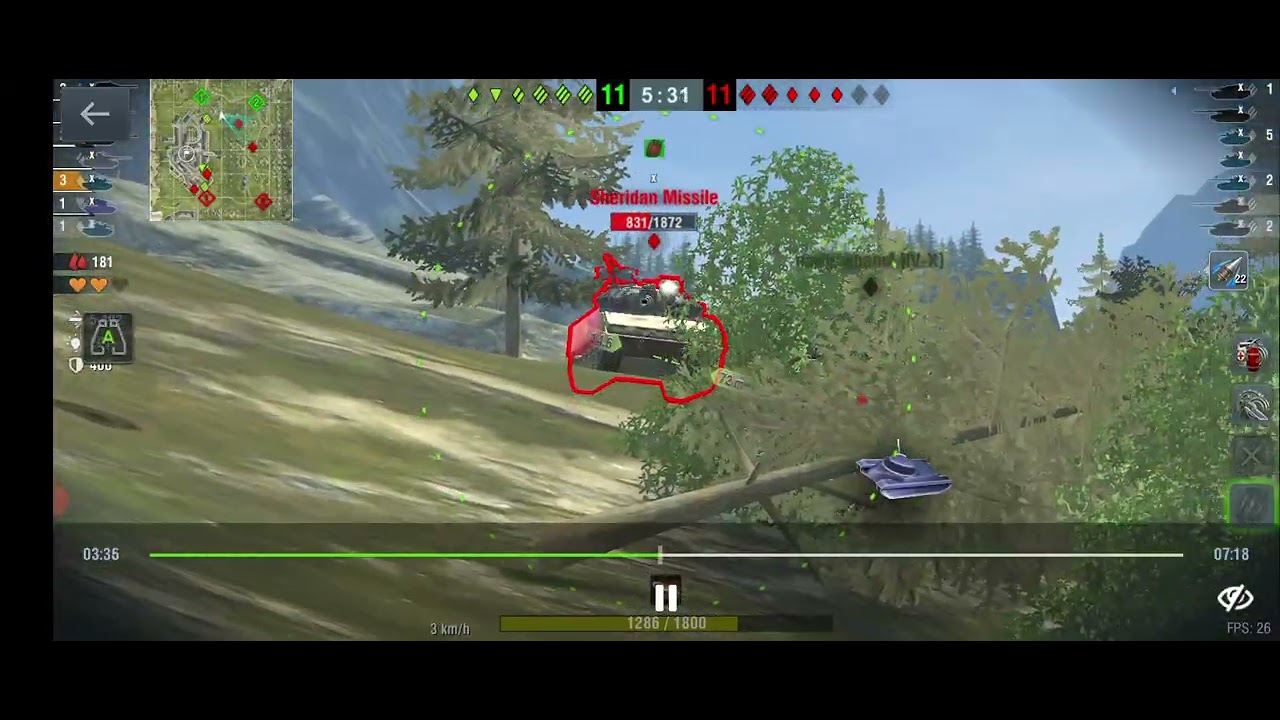 Sheridan missile uprising 10k damage