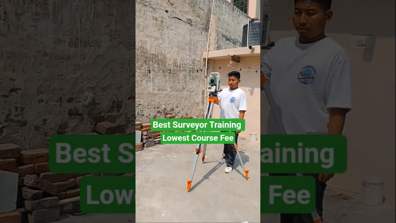 ✅Best Total Station Training | Survey Practical Training 