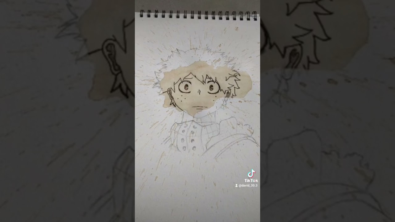 Es caf&eacute; 😅#dibujo #arte #viral #anime #cafe