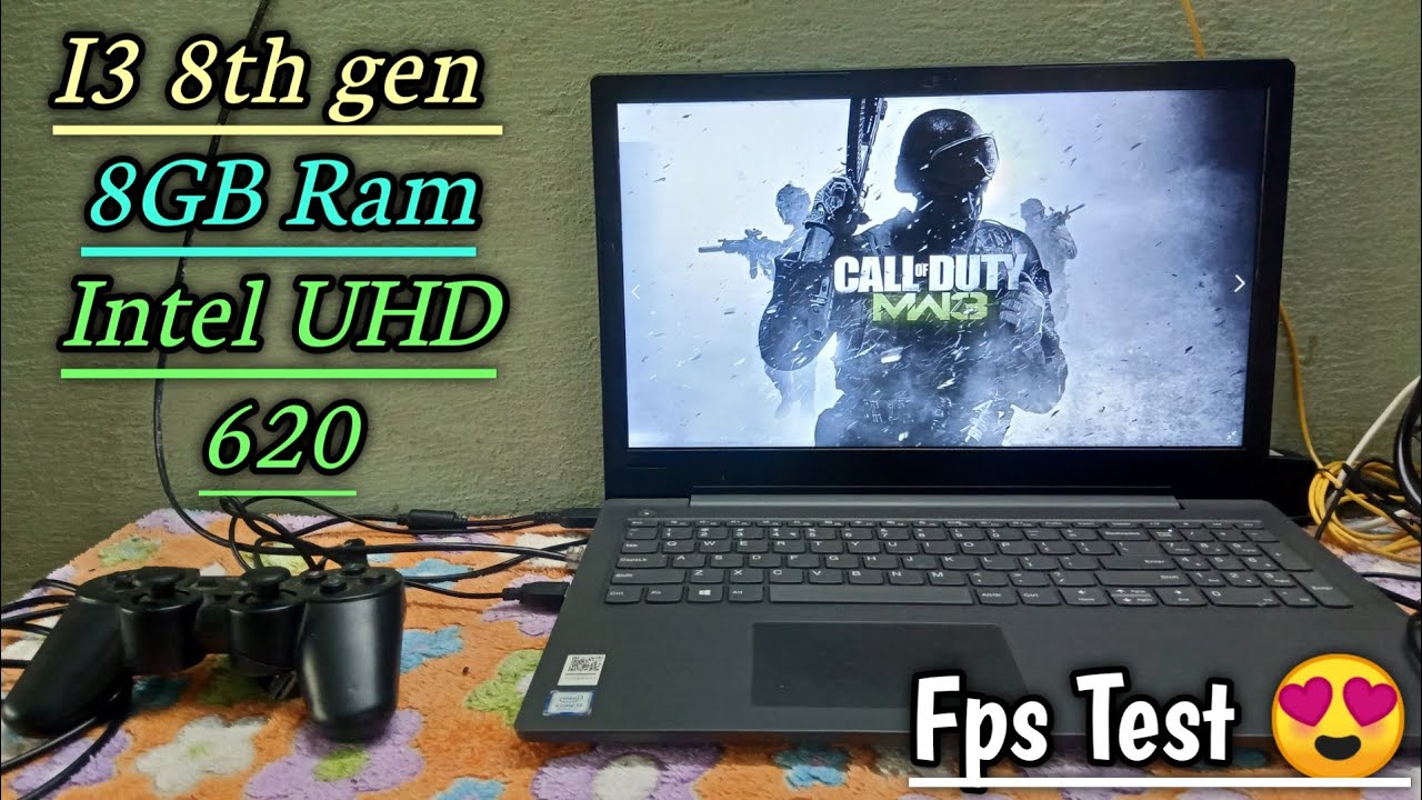 Call of Duty Modern Warfare 3 Game tested on low end pc|i3 8GB Ram & Intel UHD 620|Fps Test 😇|
