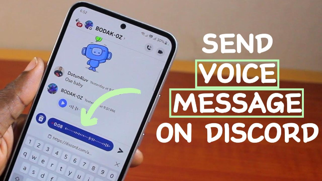 How to Send Voice Messages on Discord Mobile
