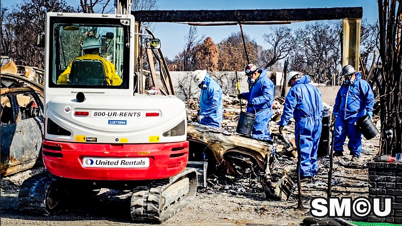 𝗧𝗘𝗦𝗟𝗔 𝗛𝗔𝗭𝗔𝗥𝗗: EPA Removes Lithium Batteries from Burned Vehicle in Palisades Fire