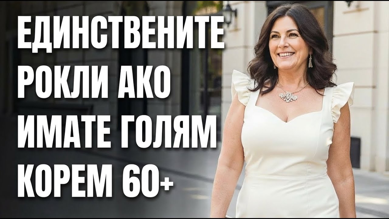 7 РОКЛИ, Които Всяка Жена с ГОЛЯМ КОРЕМ 60+ Трябва Да Има