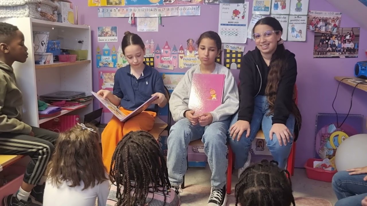 Lecture maternelles #3 (Eline, Tabita, Abdul-Ahad, Adam)