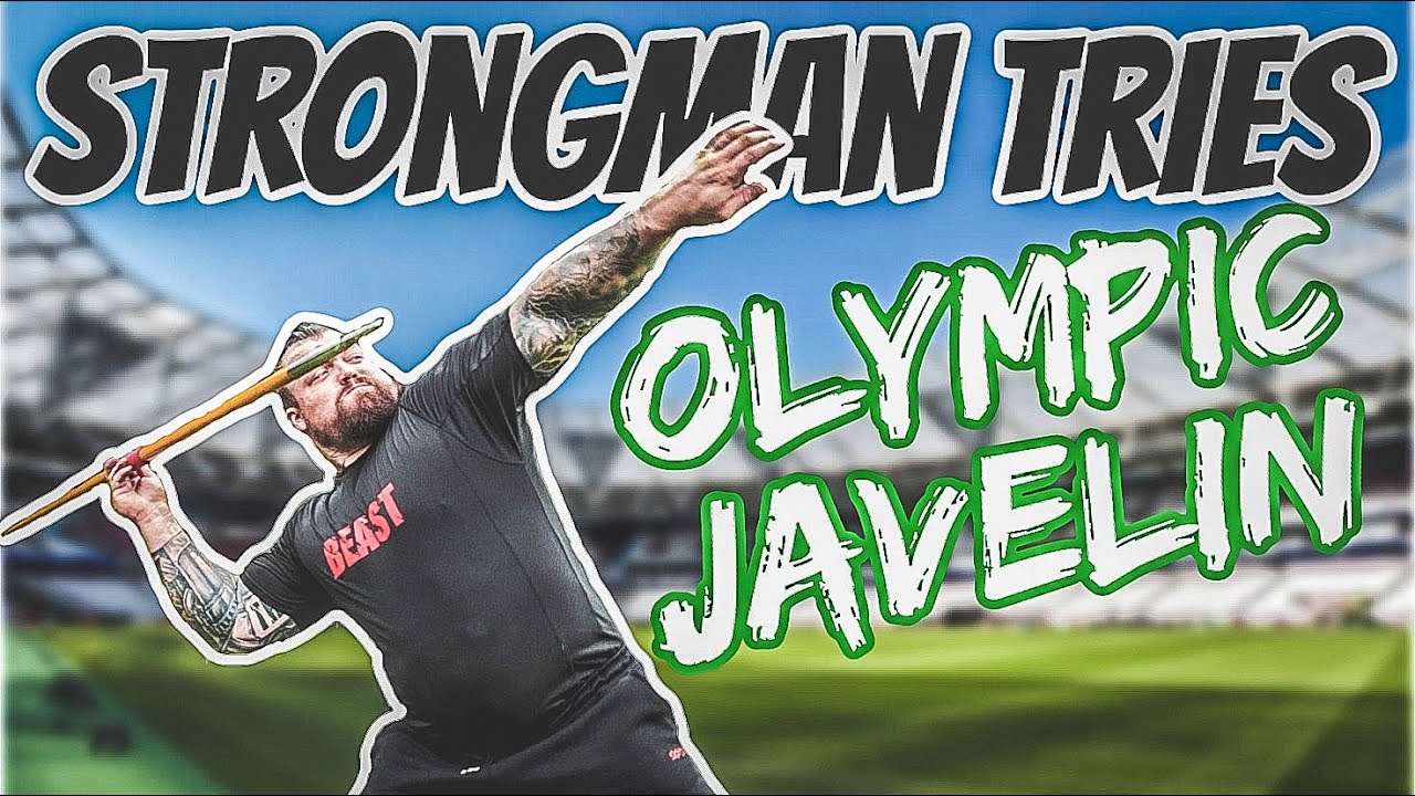 Силач пробует олимпийское копье *ПЛОХАЯ ИДЕЯ*