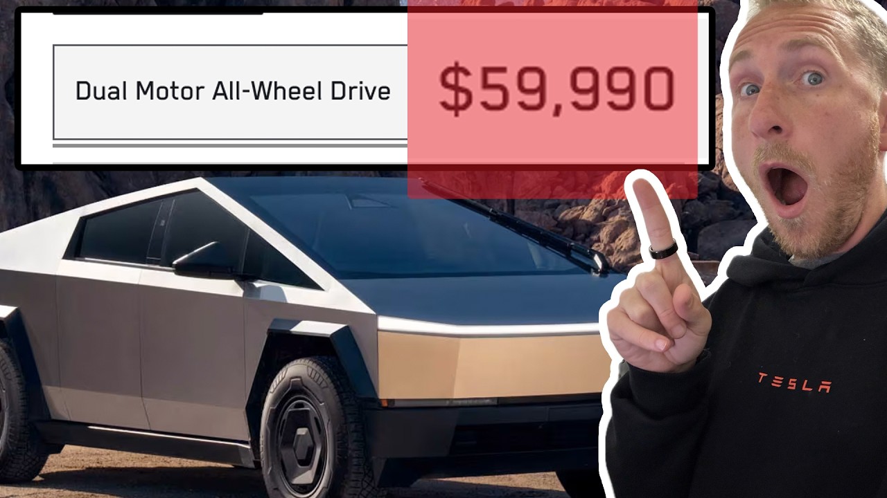 Tesla Cybertruck for ONLY $59,990 | Elon Musk says for 10 days only