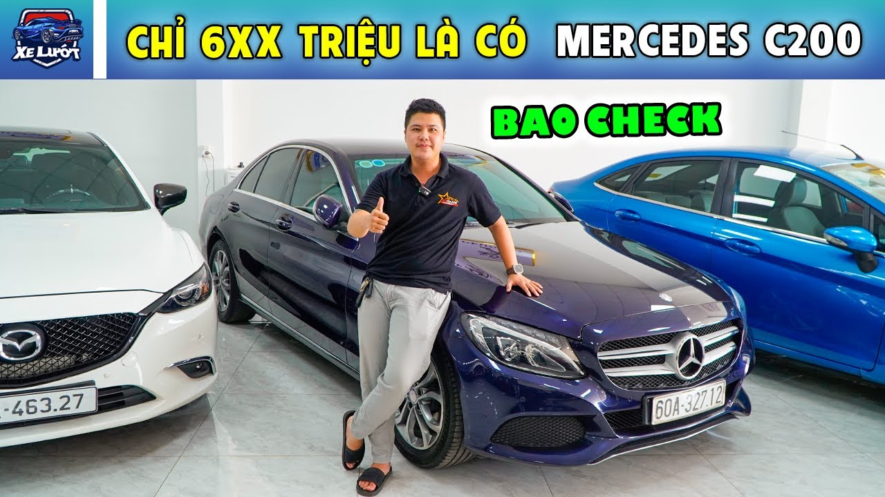 Chỉ 6xx Triệu Có Ngay Mercedes C200 đời 2016 🔴Trả Góp Chỉ Từ 250 Triệu | THẮNG TRẦN AUTO