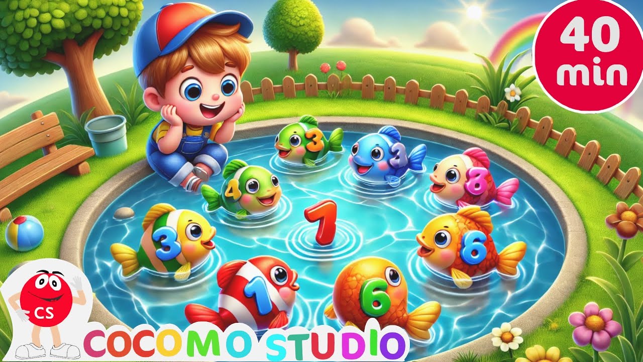 Once I Caught a Fish Alive | Educational Nursery Rhyme Video