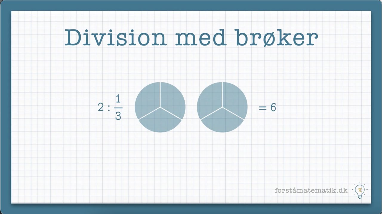Division med brøker