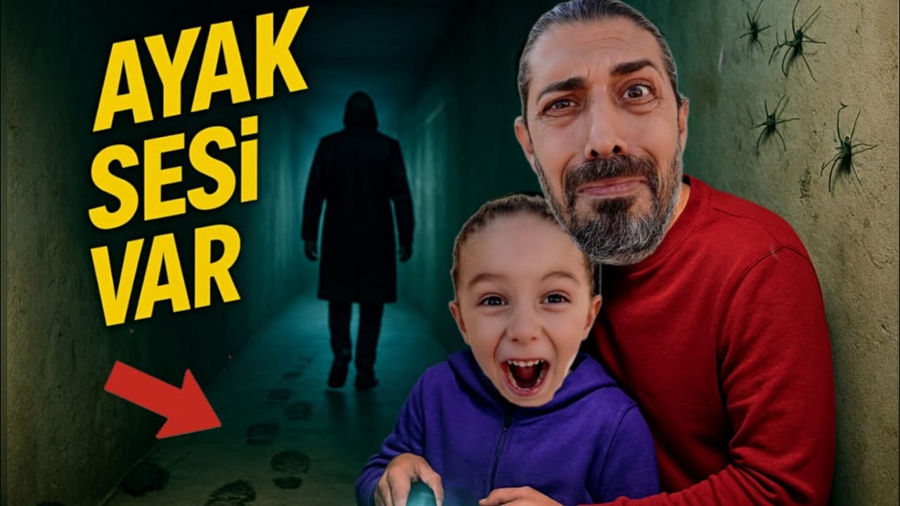 ALİ NECATİ AYAK SESLERİ NEREDEN GELİYOR😯SES ÇOK ÜRKÜTÜCÜ 