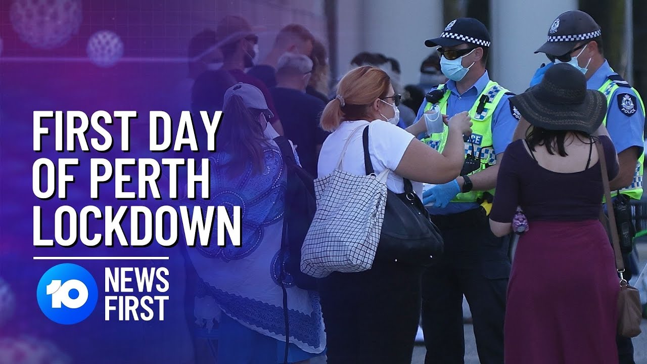 COVID-19: Western Australia Wakes Up To First Day Of Lockdown | 10 News First