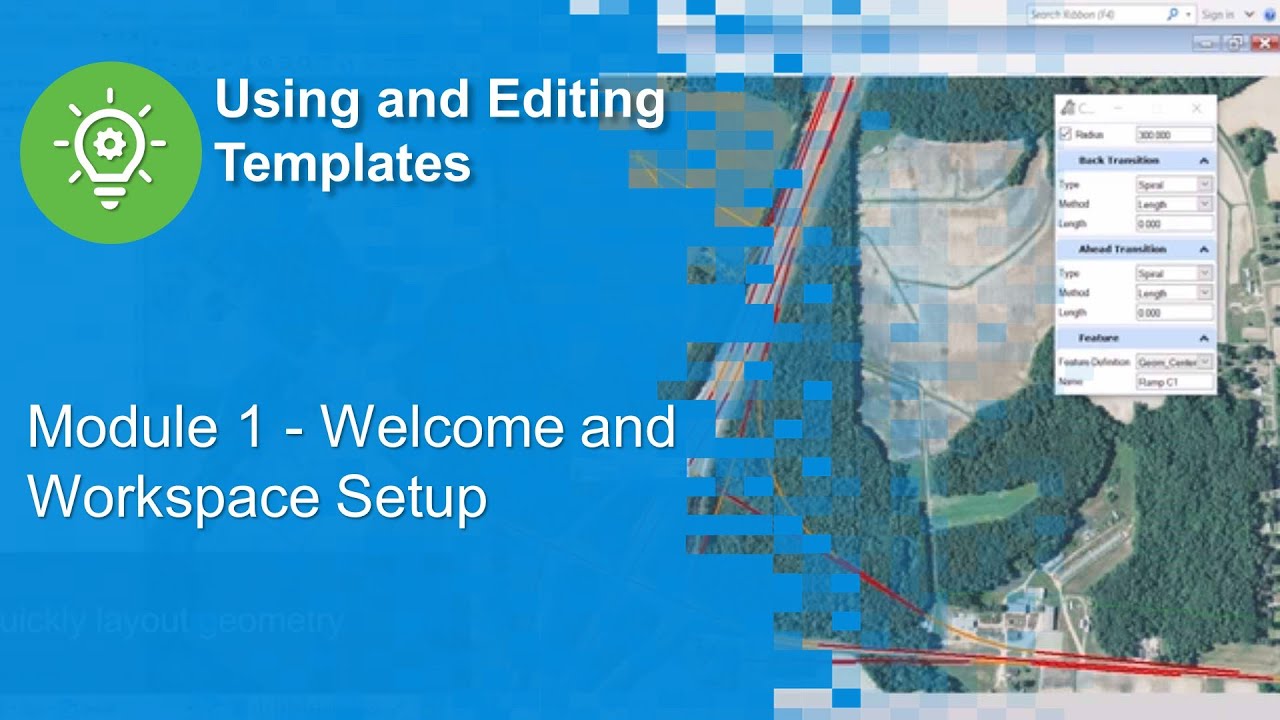 Module 1 - Template and Workspace Setup
