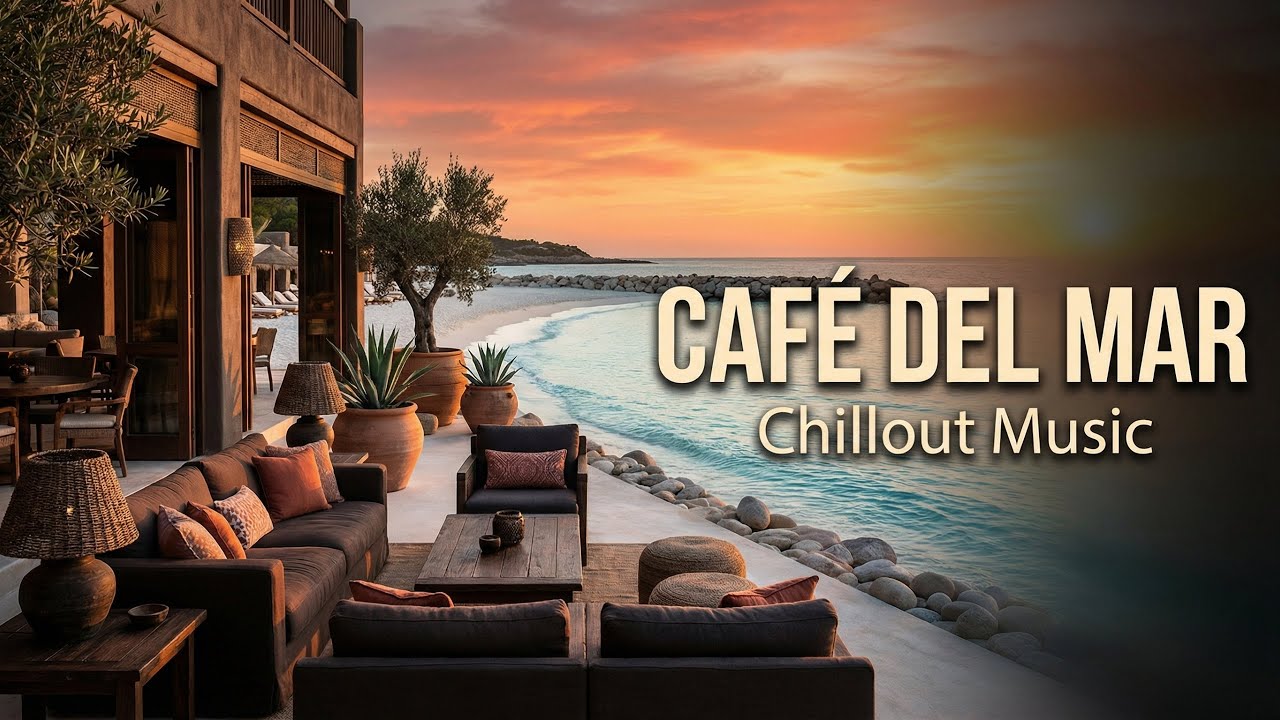 Beach & Lounge Chillout | Café Lounge for Stress Relief & Ease | Sunset Café Mix 2026 🌅