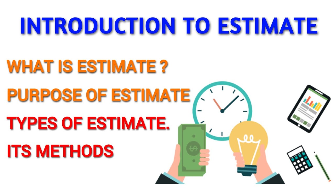 Introduction to Estimate | Why do we Prepare Estimate ? [HINDI]
