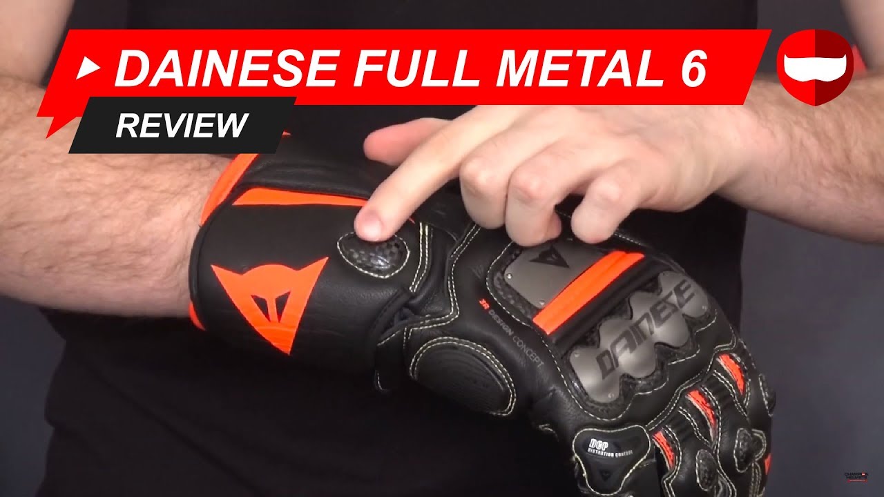 Обзор Перчатки Dainese Full Metal 6 - ChampionHelmets.com