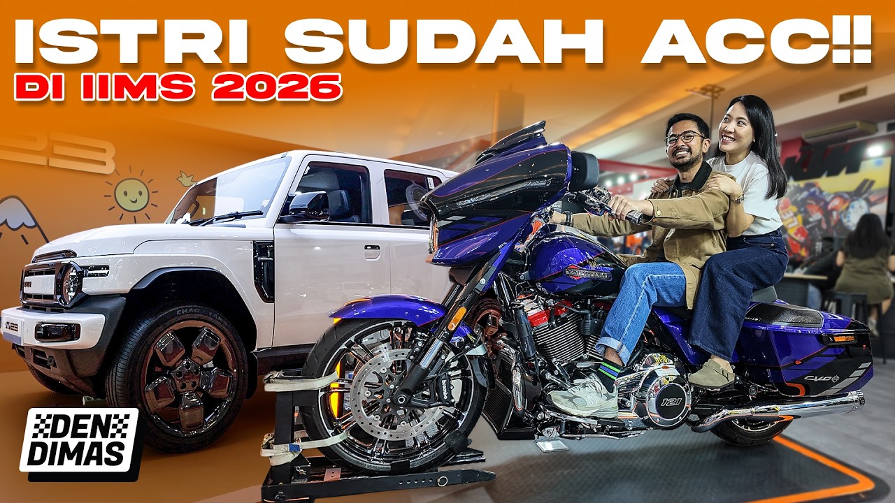 MENCOBA BELI MOTOR TERMAHAL DI IIMS 2026‼️