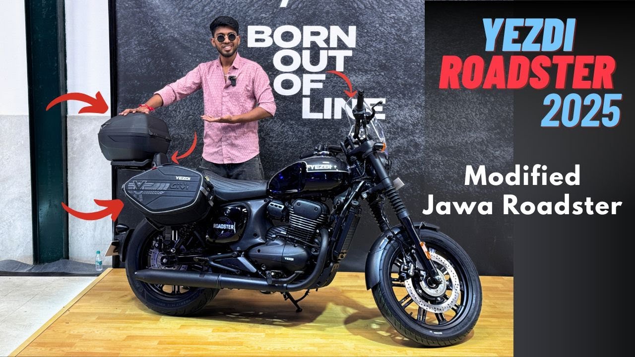 Jawa Yezdi Roadster 2025 | Official Touring Modifications & Accessories | Long Ride Setup