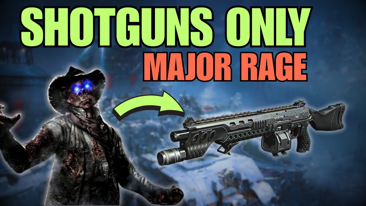 Только дробовики, BO3 Зомби (RAGE)