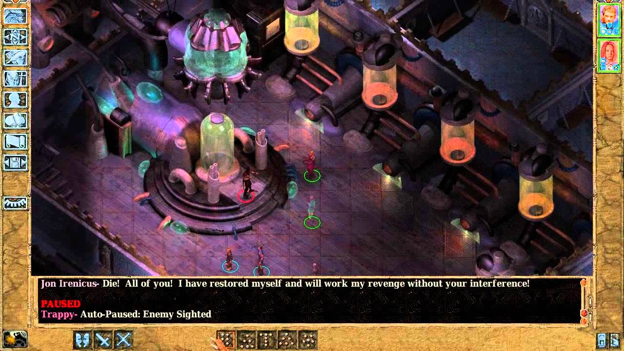Baldur's Gate 2 Monk solo part 65 : Spellhold (Fighting Irenicus)