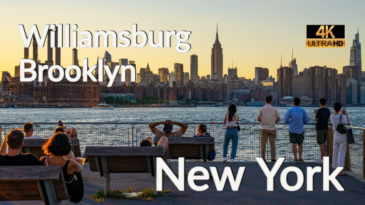 Walking New York City [4K] : Williamsburg Brooklyn | Bedford Avenue