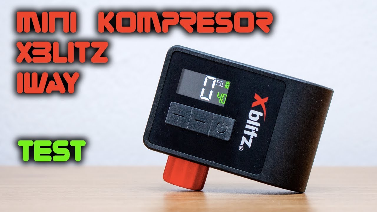 Mini kompresor Xblitz iWay - Test - LabFun