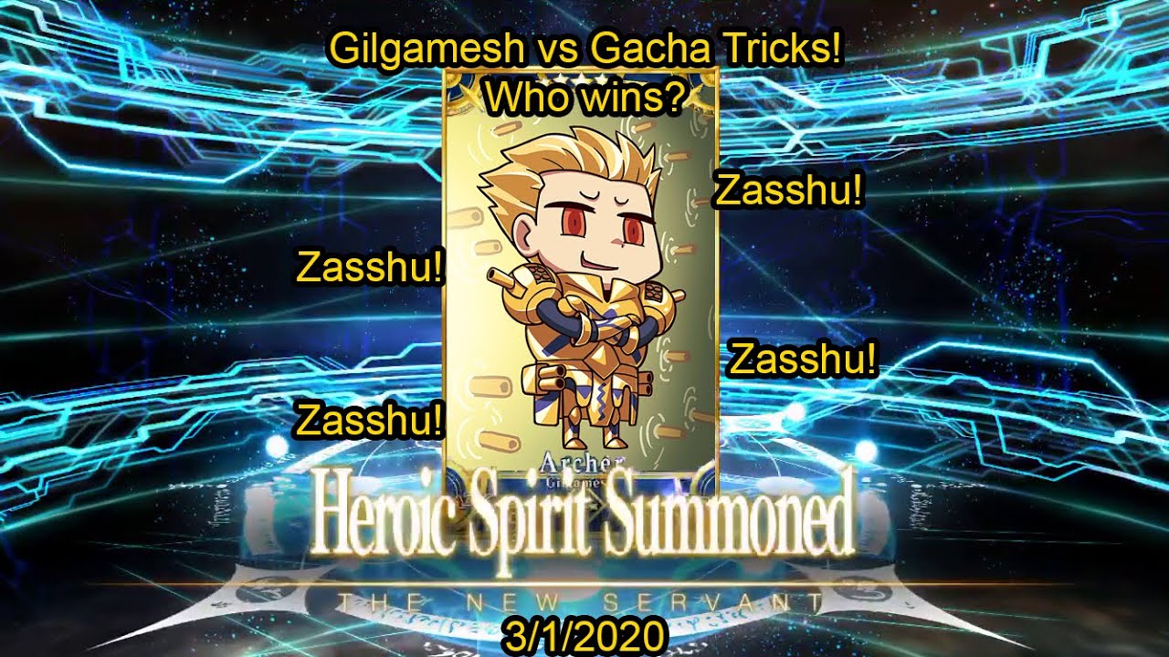 【FGO】Gilgamesh vs Gacha Tricks? Who wins?