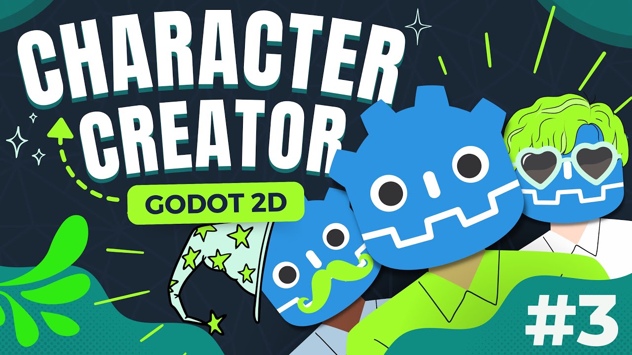 Let's Make a 2D Character Creator in Godot 4 & GDScript | Part 3