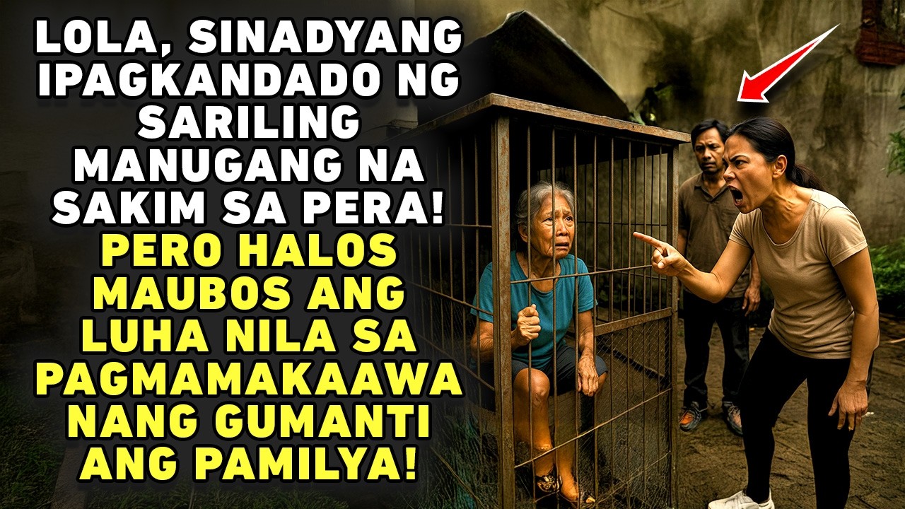 LOLA KINULONG  SA KULUNGAN NG ASO NG MANUGANG NA SAKIM SA PERA, UBOS ANG LUHA NILA SA GANTI NG ANAK!