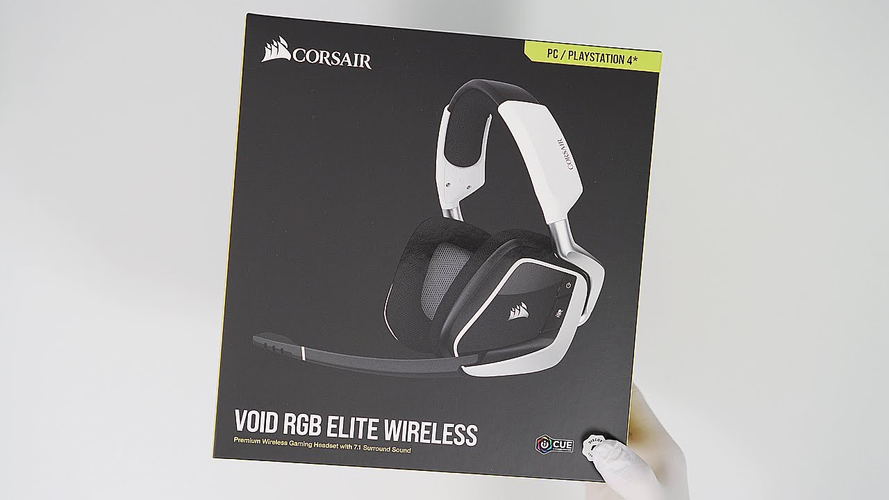 Corsair Void RGB Elite Wireless: РАСПАДКА ASMR