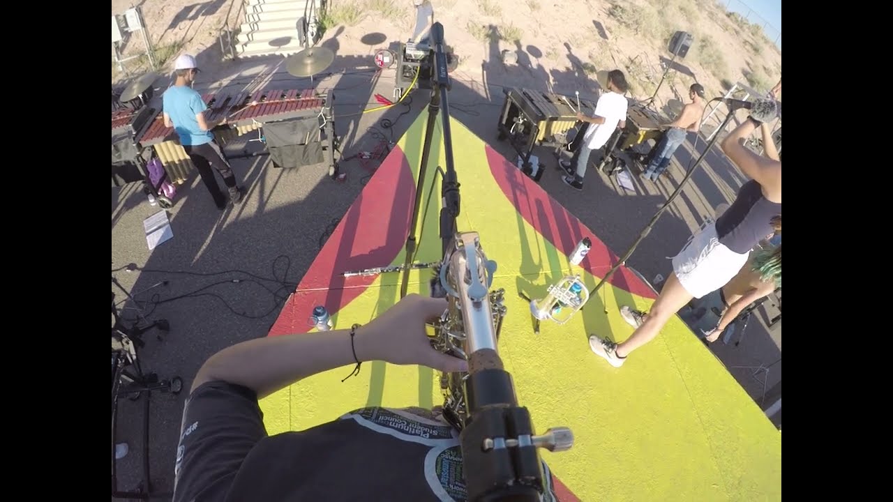 Rio Rancho High School Marching Band 2022 | GoPro Video - AJ as Alto Saxophone Soloist