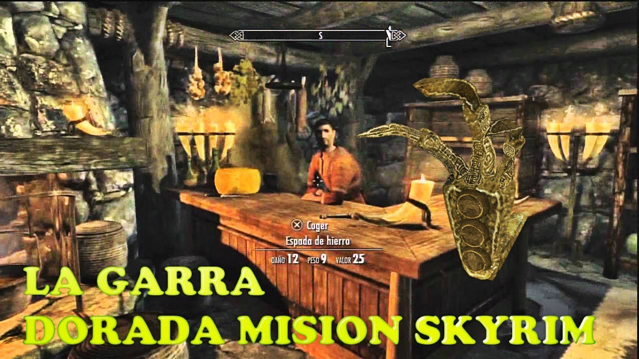 Misión principal; La garra dorada.