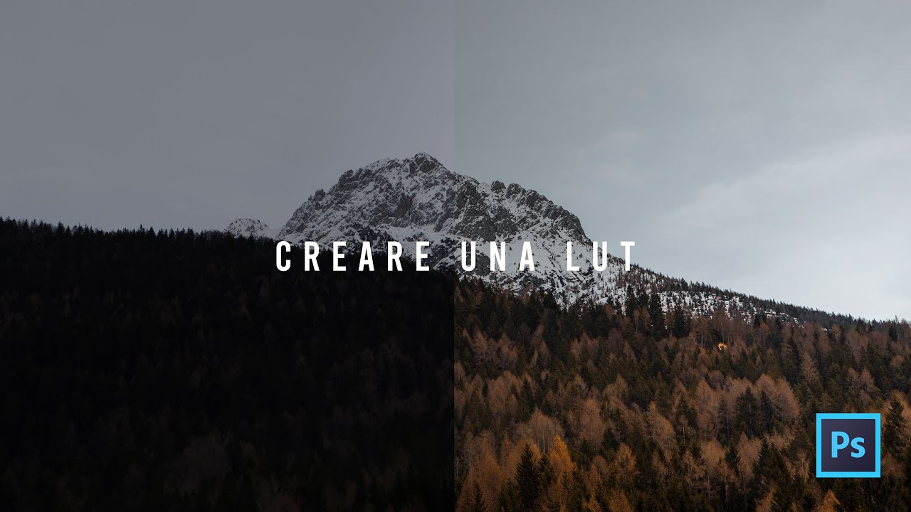 Creare FILTRI per Instagram - creare una LUT (1/3)