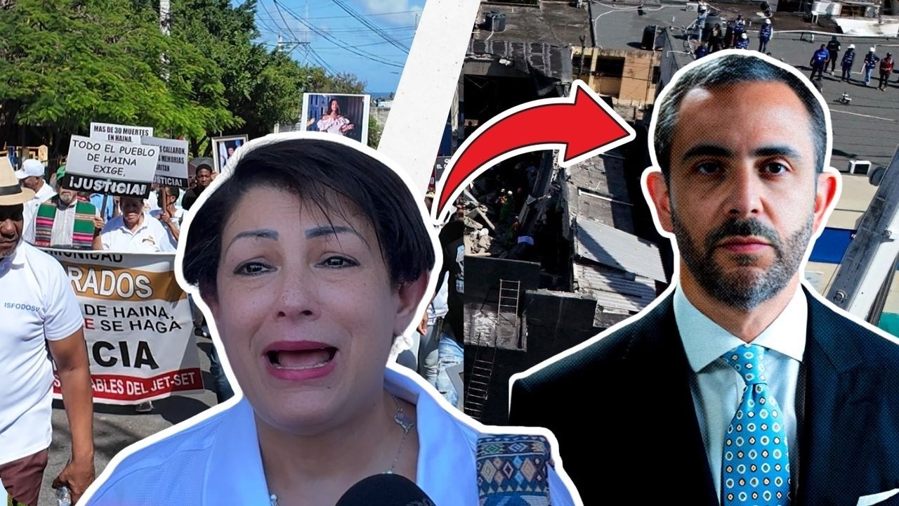 SOBREVIVIENTE DE JET SET PIDE JUSTICIA - MARCHAN EN HAINA
