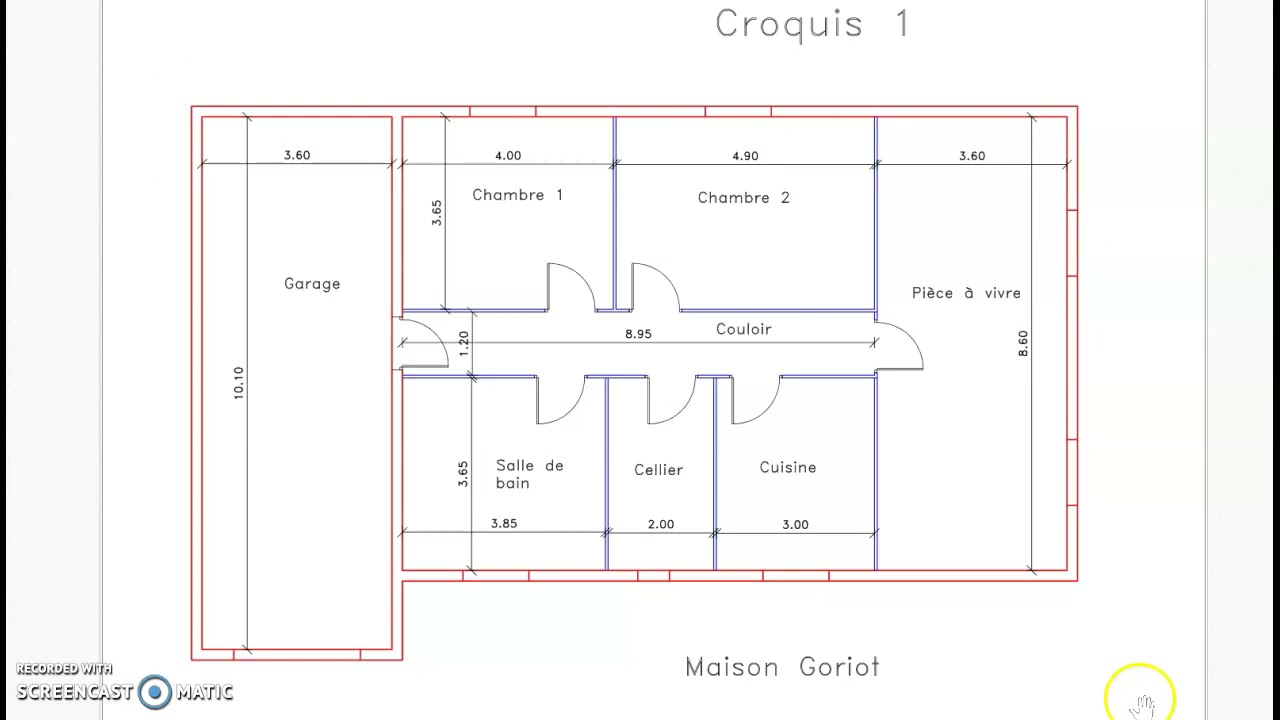 Avant métré Apprentissage 1