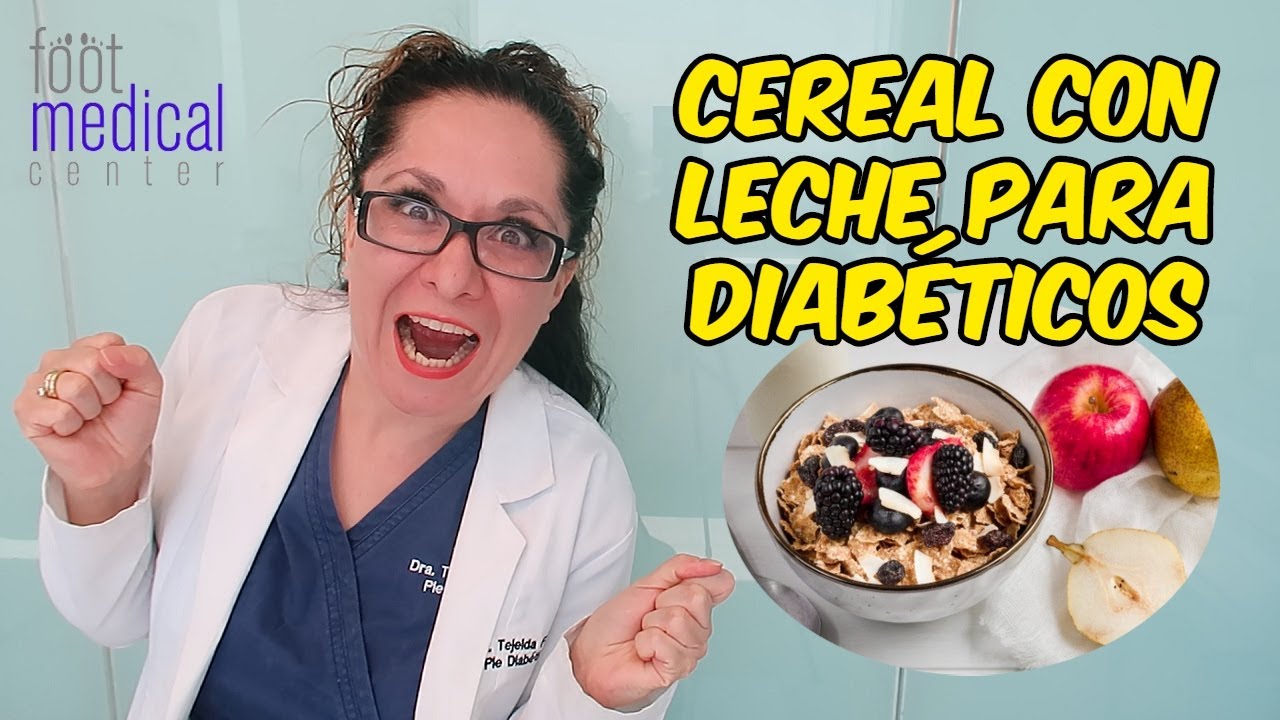 CEREAL CON LECHE PARA DIABETICOS. 🥣🥛/▶Dra. Melissa Tejeida