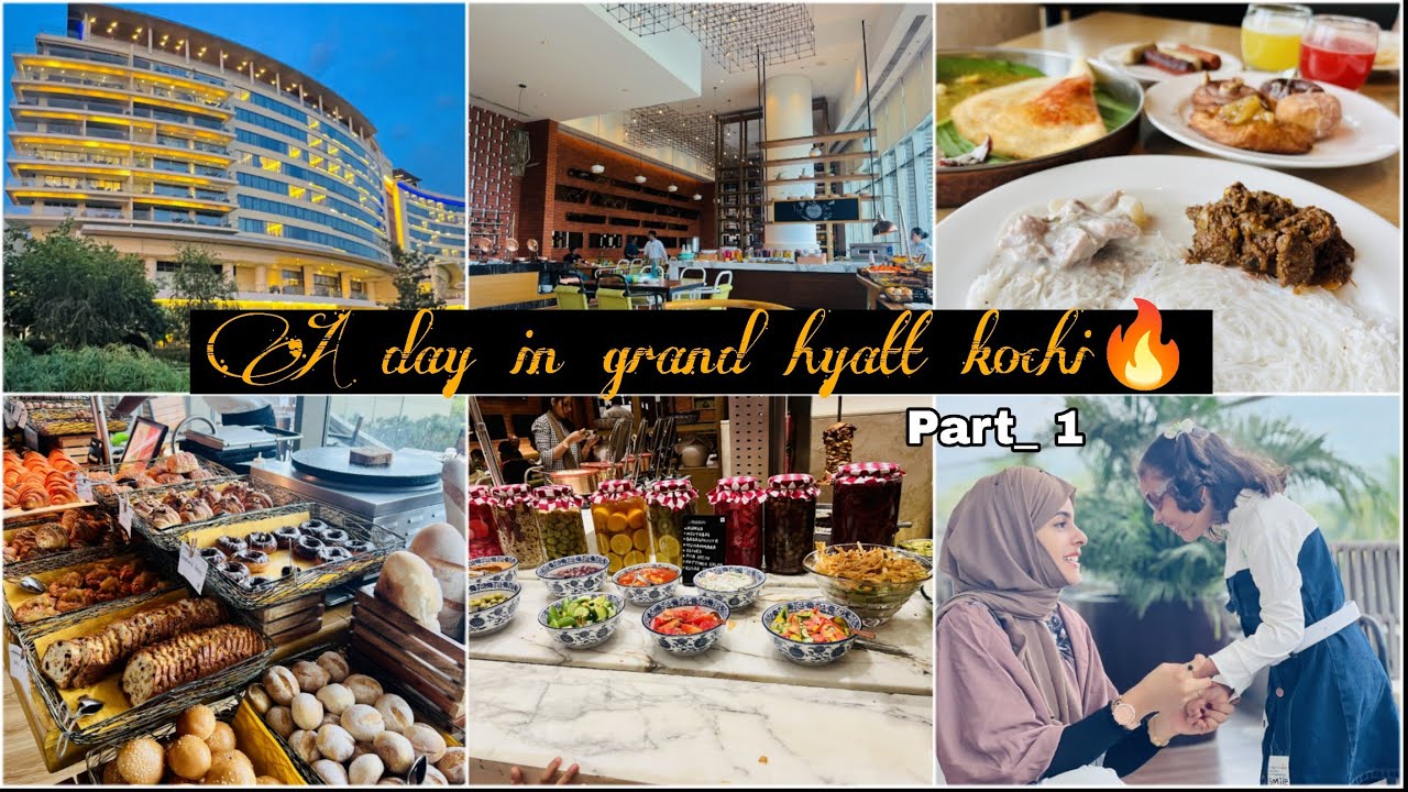 A day in grand hyatt kochi🔥😍||Our 5 star experience in grand hyatt kochi||grand hyatt kochi bolgatty