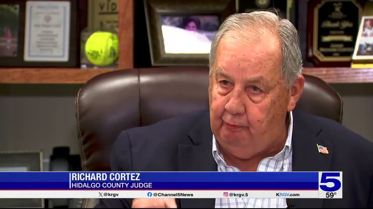 Hidalgo County judge reacts to installation of razor wire fence near Penitas