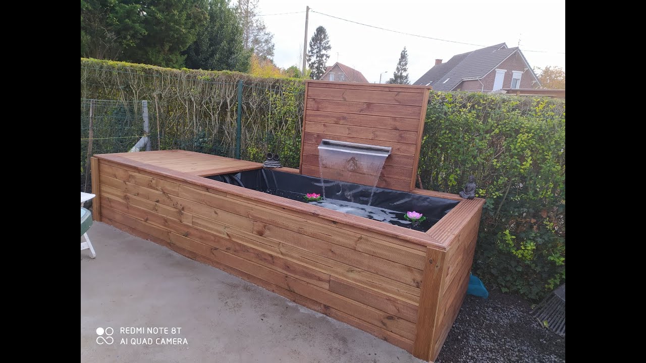 Création d'un bassin hors-sol