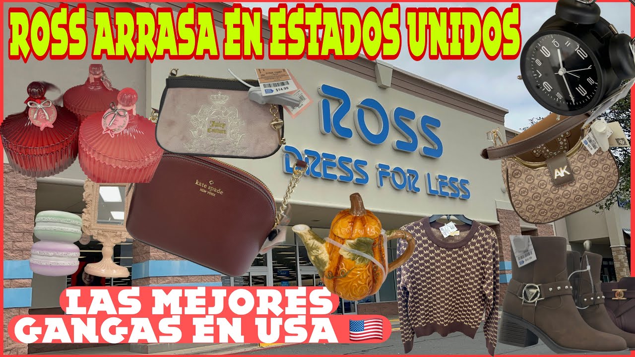 🛍️ &ldquo;&iexcl;ROSS ARRASA EN USA! 😱 LO QUE TODO MUNDO QUIERE 💸 | Bolsas, Botas y Ropa de Dise&ntilde;ador 🔥&rdquo;