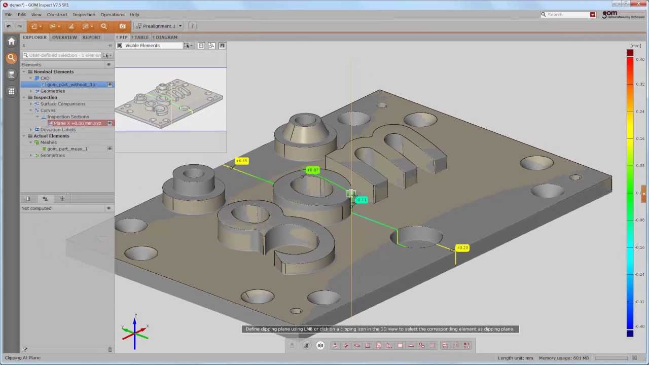 Free GOM Inspect Software V7.5 Tutorial - Episode 2: Basic Software Concepts